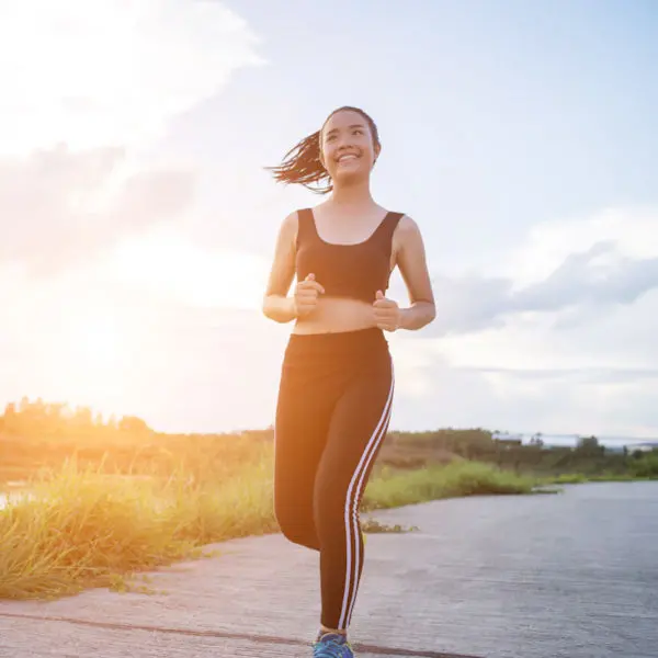 Woman jogging