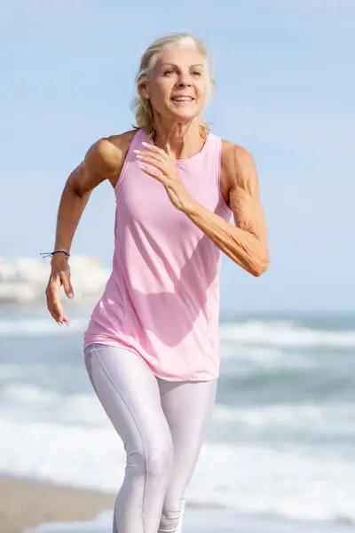 Woman running
